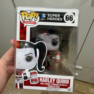 Funko Harley Quinn Pop! Vinyl Figure - Red, Black, White
